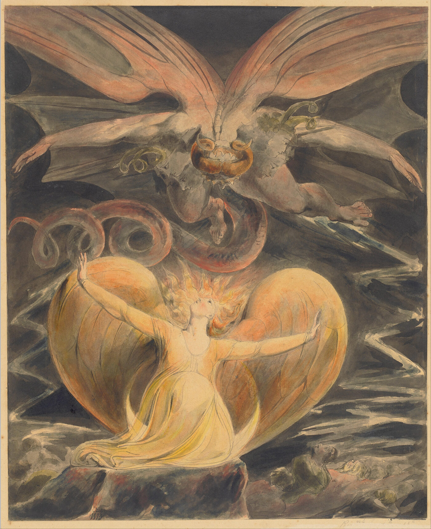 Blake — The Great Red Dragon