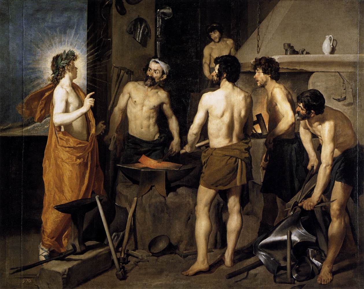 Diego Velázquez, The Forge of Vulcan