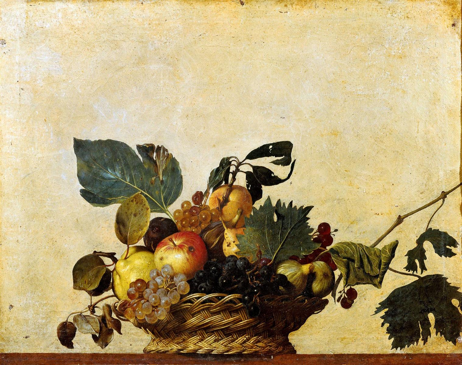 Caravaggio, Basket of Fruit