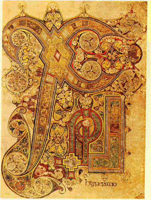 Book of Kells, Chi-Rho page