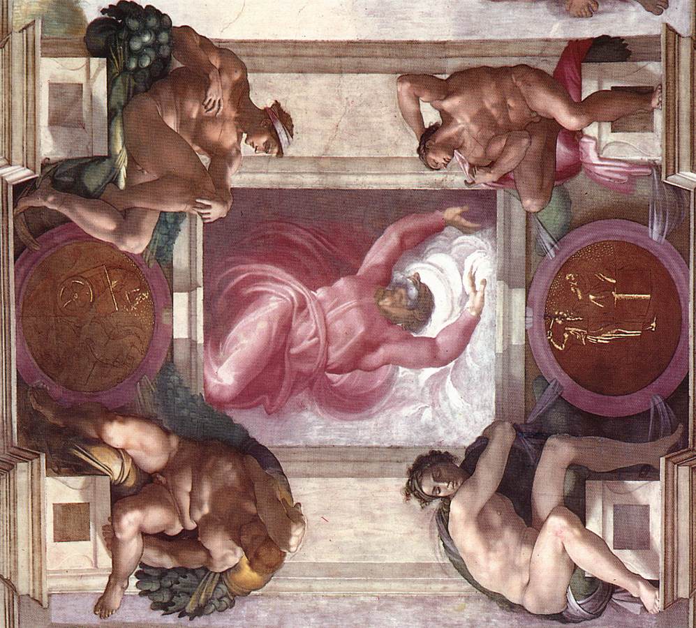 Michelangelo, The Separation of Light from Darkness