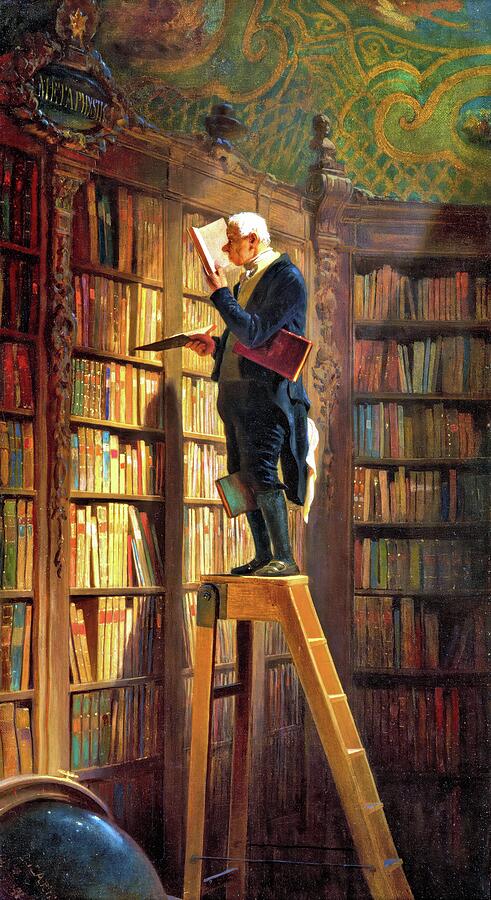 Carl Spitzweg, The Bookworm