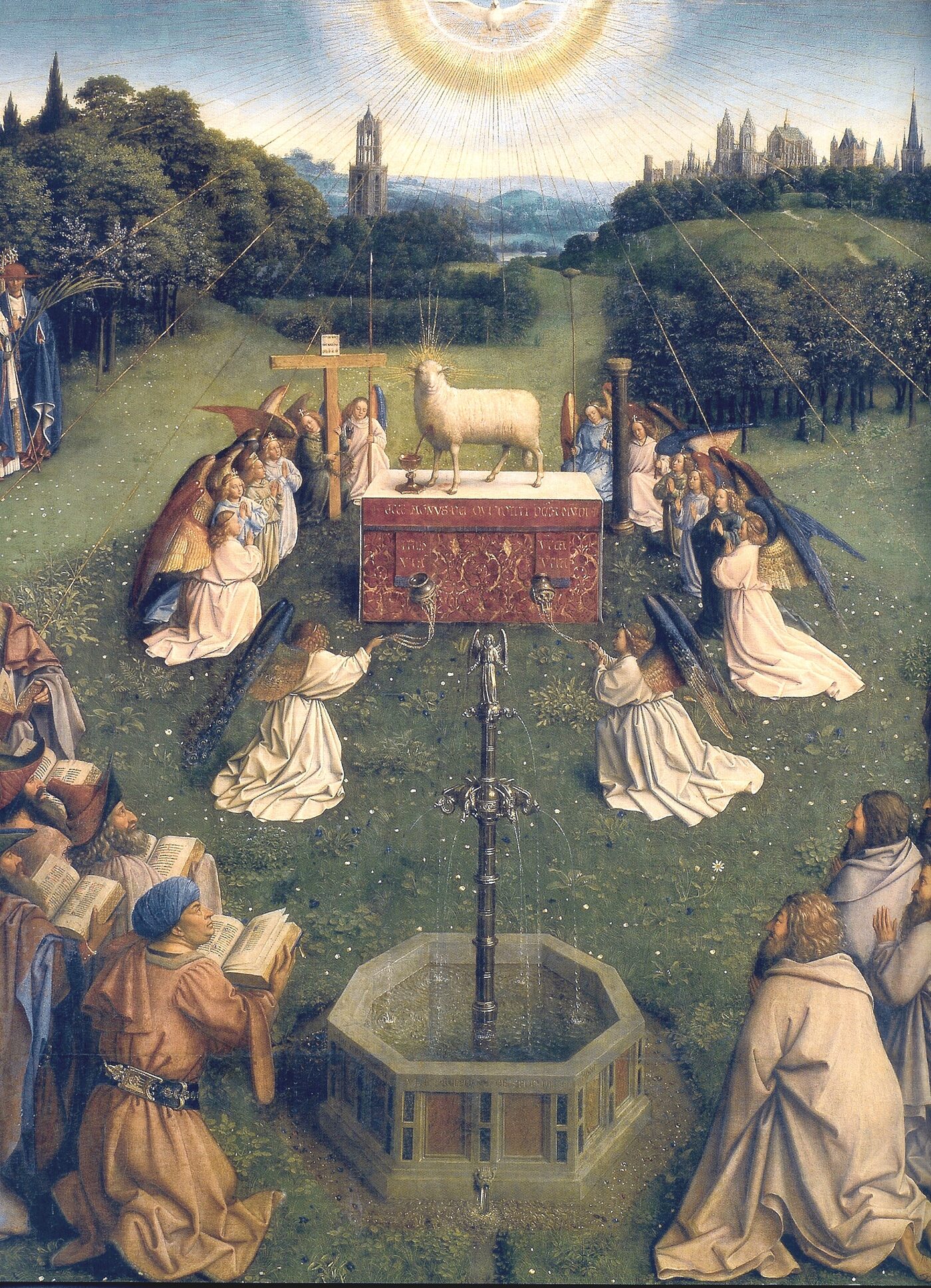 Jan van Eyck, Adoration of the Mystic Lamb